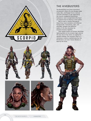 آرت بوک گیرز The art of Gears 5 - 2