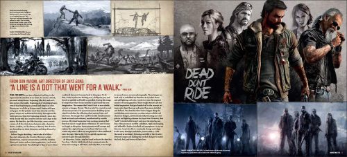 آرت بوک بازی دیزگان The Art of Days Gone - 2