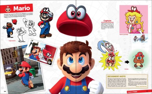 آرت بوک بازی سوپر ماریو اودیسه The Art of Super Mario Odyssey - 2
