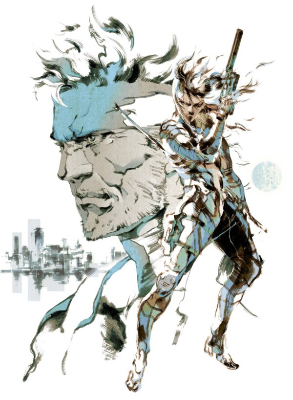 The Art Of Metal Gear Solid I-IV Gallery Works