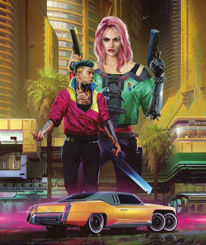 آرت بوک بازی سایبرپانک CyberPunk 2077 - 3