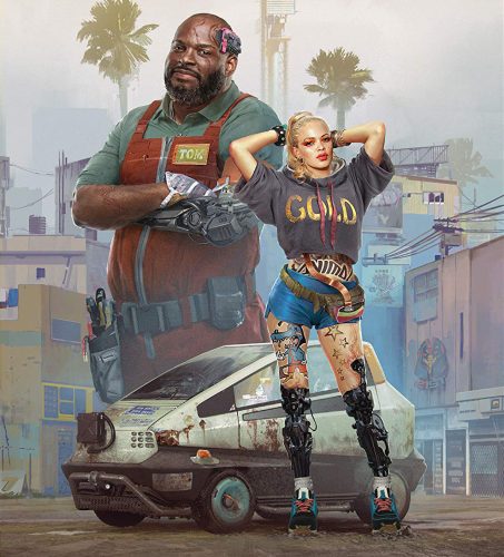 آرت بوک بازی سایبرپانک CyberPunk 2077 - 2