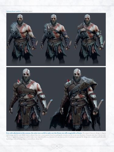آرت بوک بازی خدای جنگ The Art of God of War - 2
