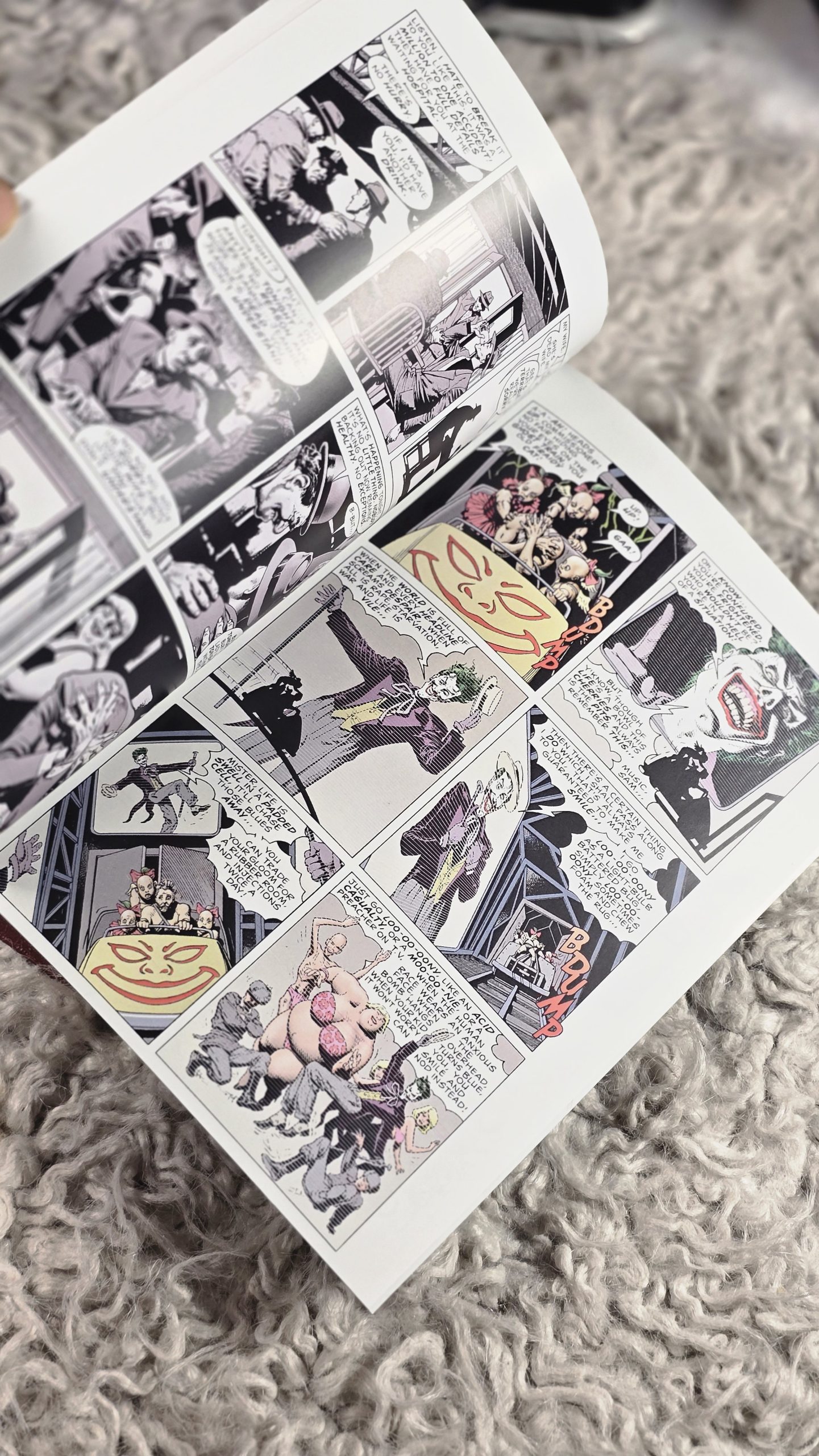 killing joke comic bool کمیک بوک جوکر کشنده کیلینگ جوک بتمن