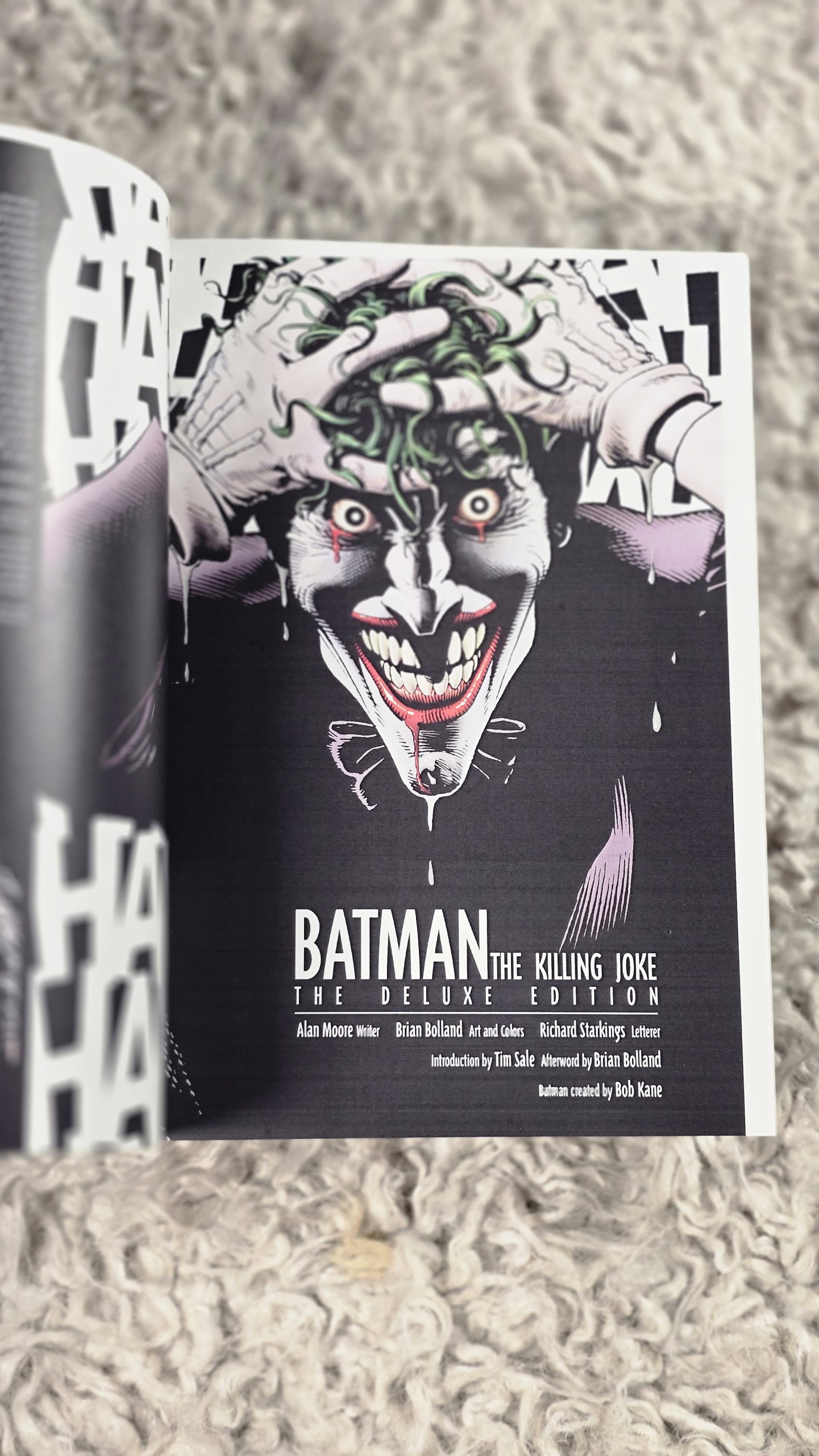 killing joke comic bool کمیک بوک جوکر کشنده کیلینگ جوک بتمن