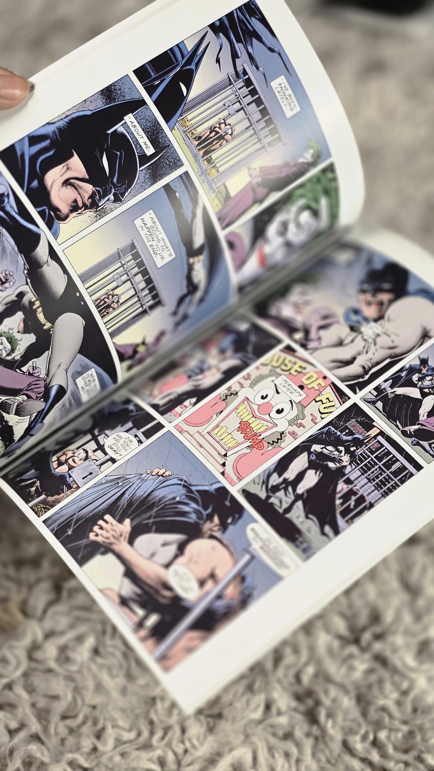 killing joke comic bool کمیک بوک جوکر کشنده کیلینگ جوک بتمن