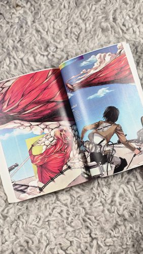 انیمه اتک آن تایتان گاید بوک کتاب راهنما Attack on Titan Guidebook