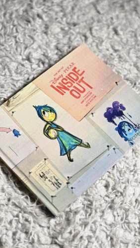 پشت و رو دیزنی انیمیشن inside out art book آرت بوک