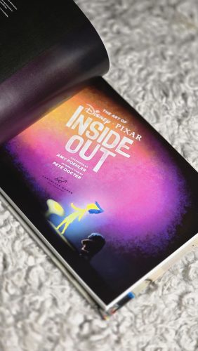 پشت و رو دیزنی انیمیشن inside out art book آرت بوک