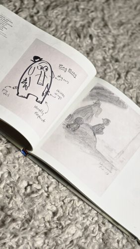پشت و رو دیزنی انیمیشن inside out art book آرت بوک