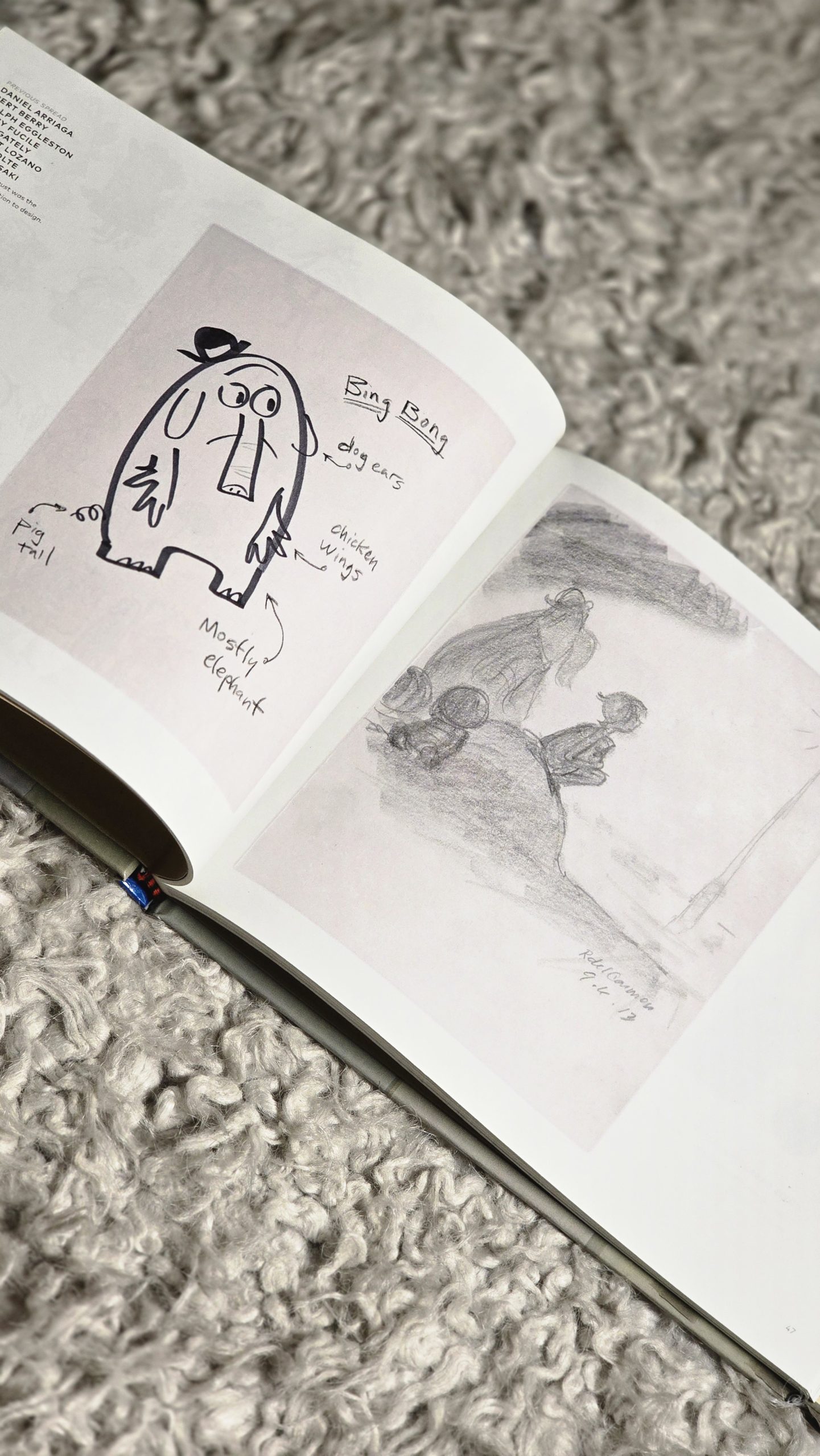 پشت و رو دیزنی انیمیشن inside out art book آرت بوک