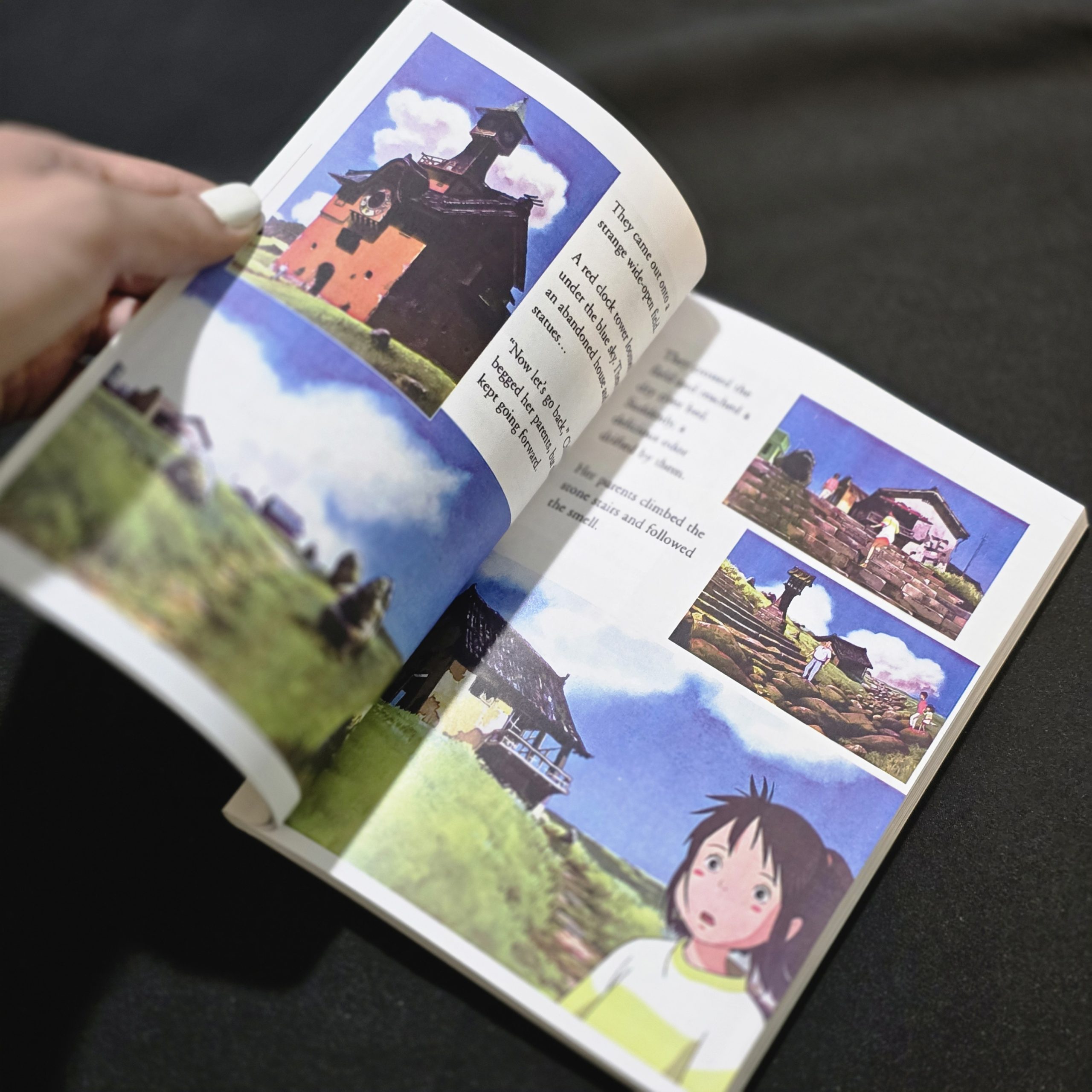 کتاب Spirited Away Picture Book، کتاب تصویری شهر اشباح،