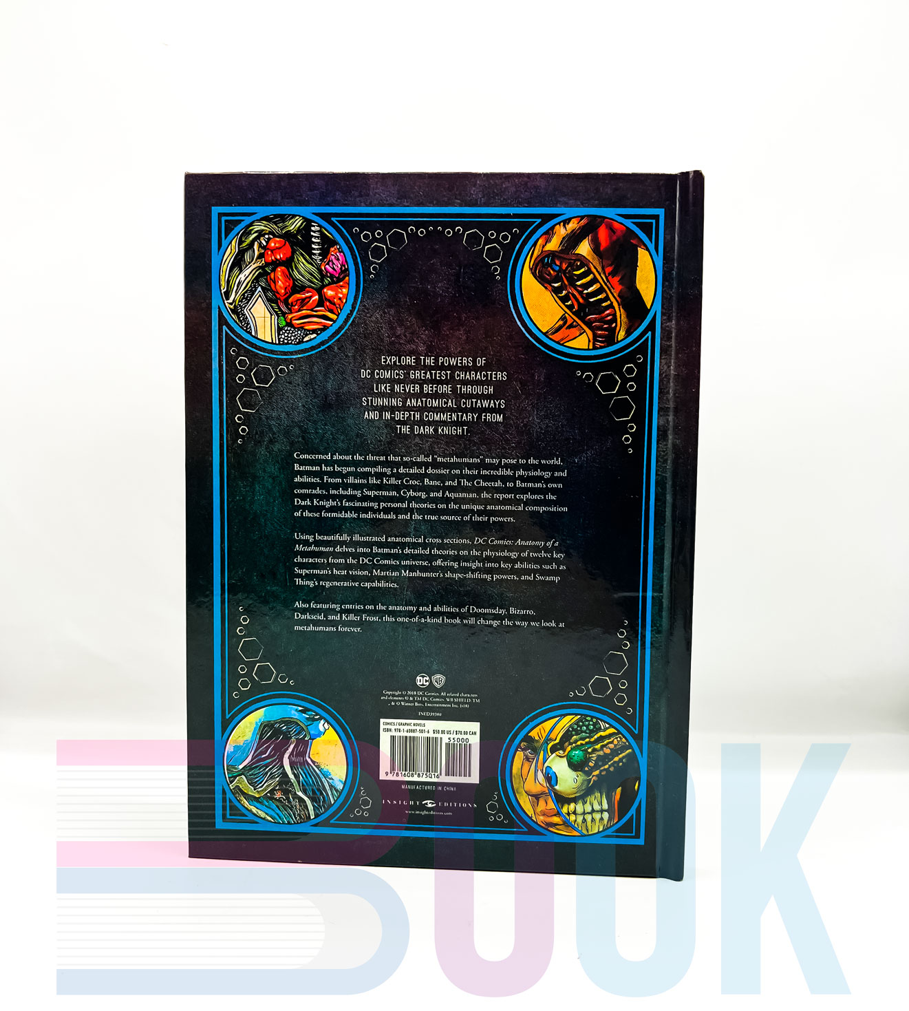 آرت بوک کمیک های دی سی متاهیومن DC Comics: Anatomy of a Metahuman - تصویر 3