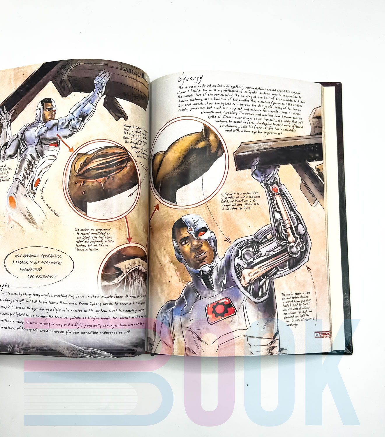 آرت بوک کمیک های دی سی متاهیومن DC Comics: Anatomy of a Metahuman - تصویر 5