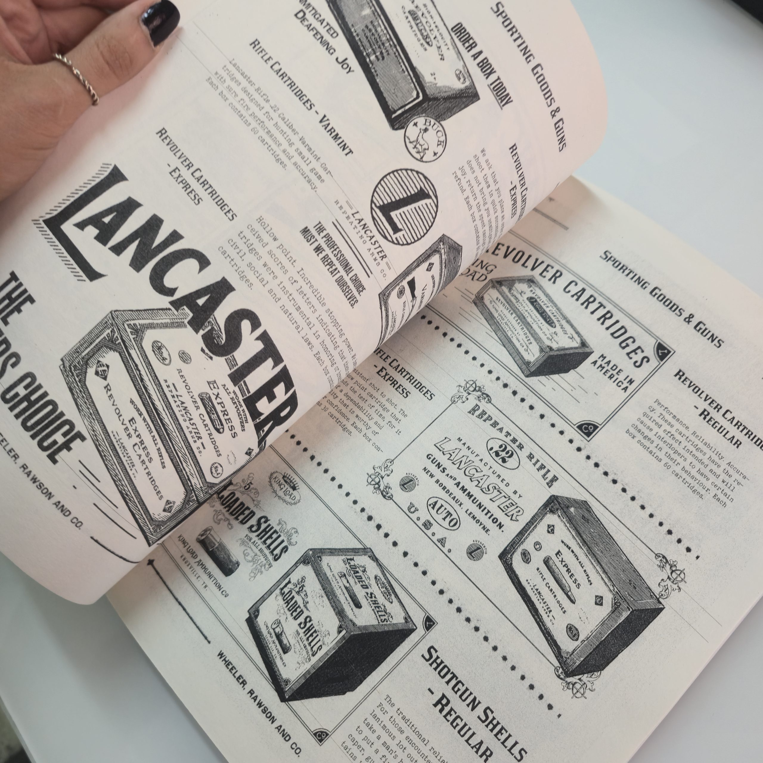 کتاب Wheeler, Rawson and Co. Catalogue (کاتالوگ بازی رد دد نسخه ی 284 صفحه ای کامل) - تصویر 6
