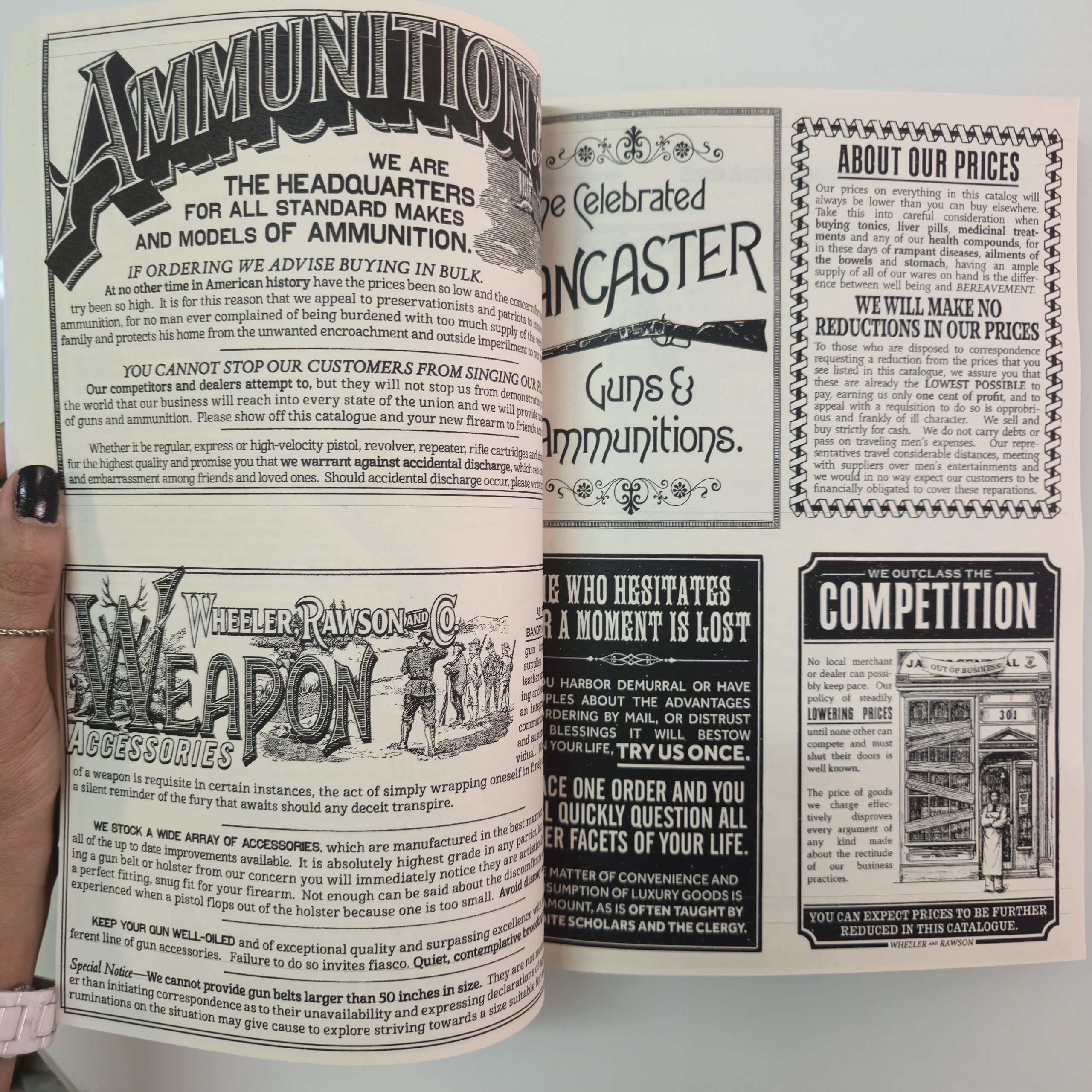 کتاب Wheeler, Rawson and Co. Catalogue (کاتالوگ بازی رد دد نسخه ی 284 صفحه ای کامل) - تصویر 7
