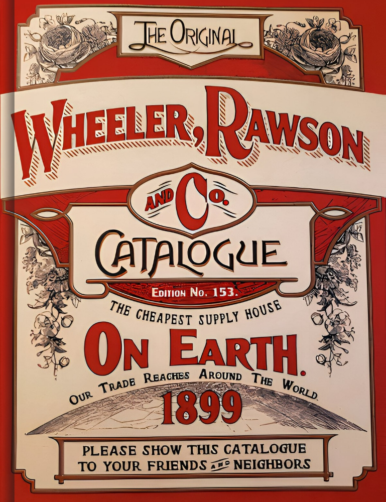 کتاب Wheeler, Rawson and Co. Catalogue (کاتالوگ بازی رد دد نسخه ی 284 صفحه ای کامل)