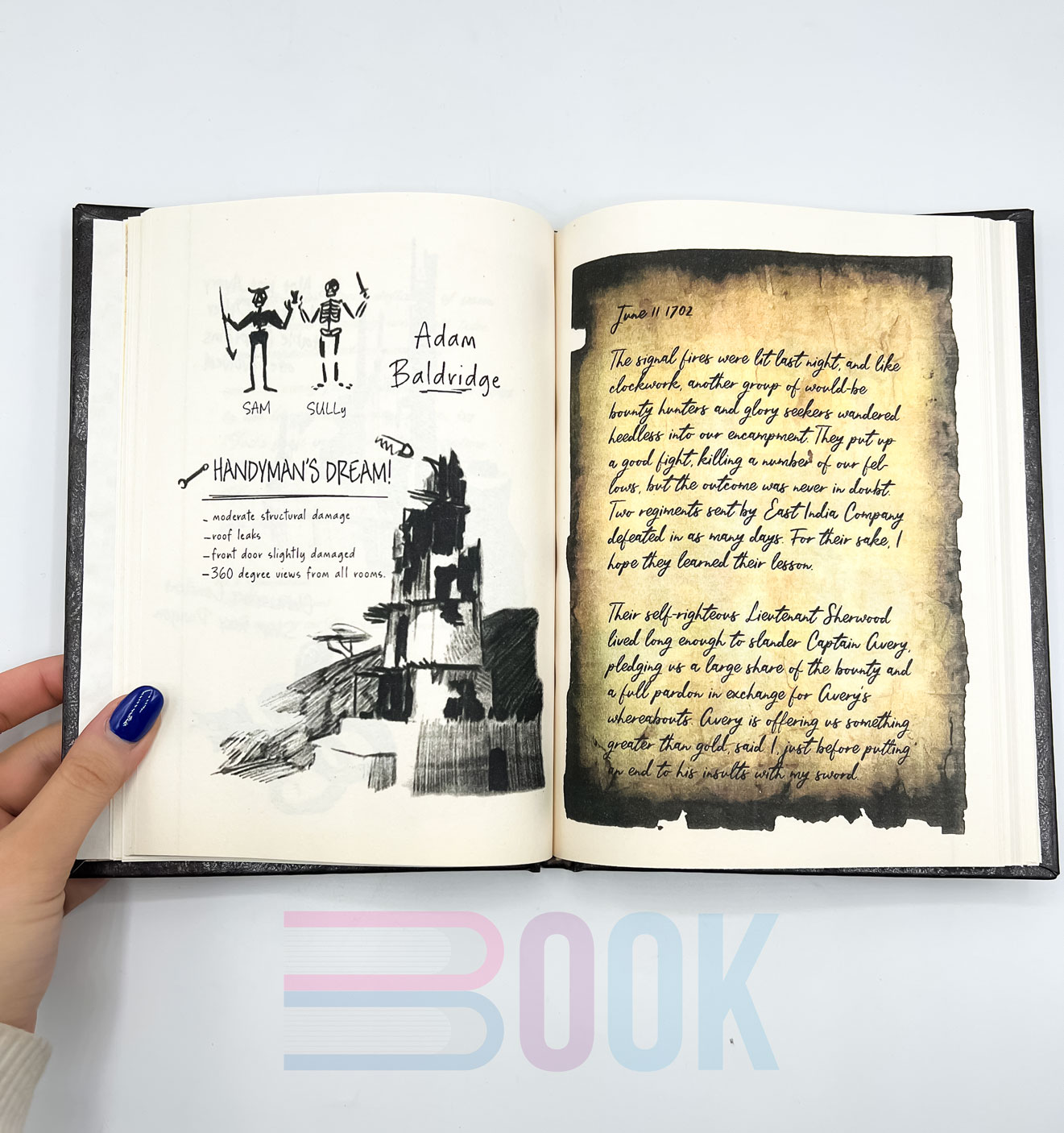ژورنال نیتن دریک آنچارتد ۴ UNCHARTED HARDCOVER RULED Nathan drake JOURNAL - تصویر 9