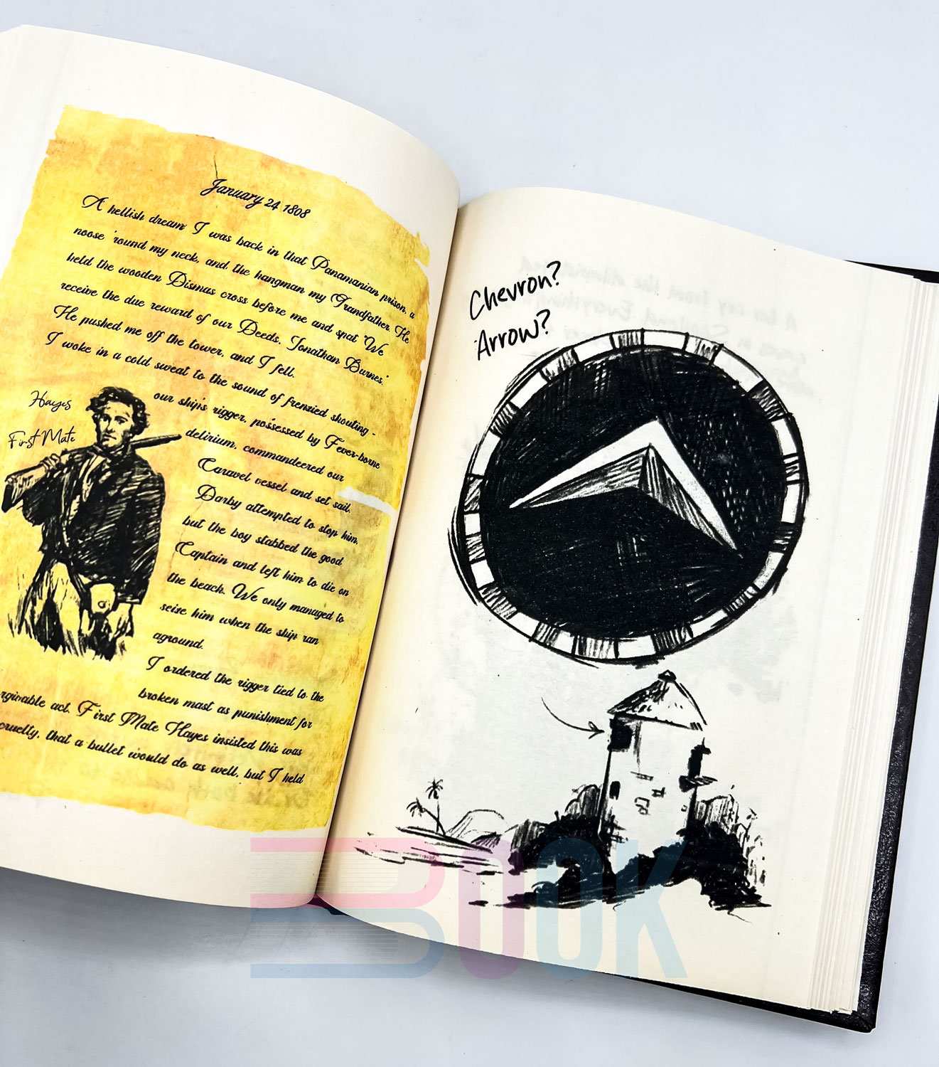 ژورنال نیتن دریک آنچارتد ۴ UNCHARTED HARDCOVER RULED Nathan drake JOURNAL - تصویر 10