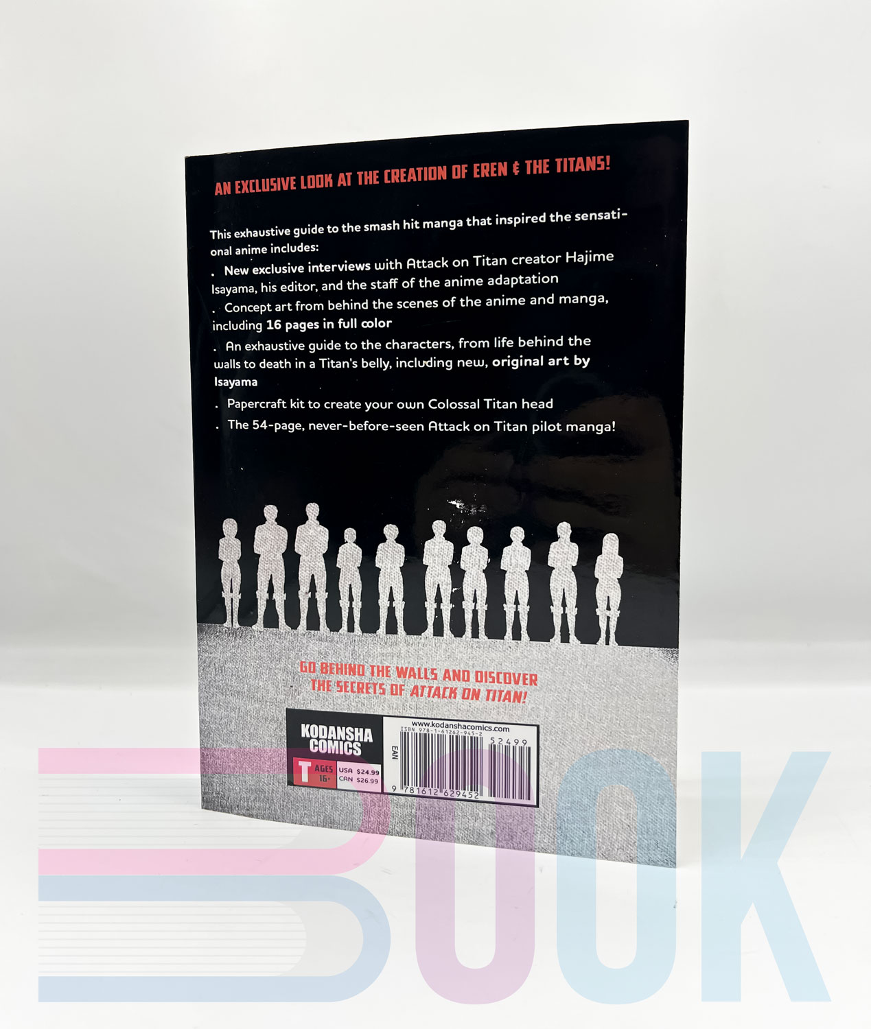 گایدبوک انیمه اتک آن تایتان Attack on Titan Guidebook: INSIDE & OUTSIDE - تصویر 3