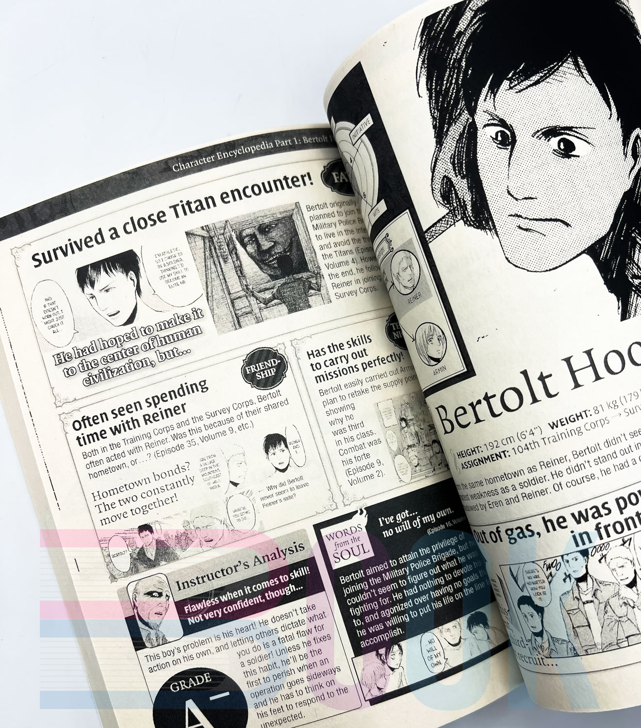 گایدبوک انیمه اتک آن تایتان Attack on Titan Guidebook: INSIDE & OUTSIDE - تصویر 10