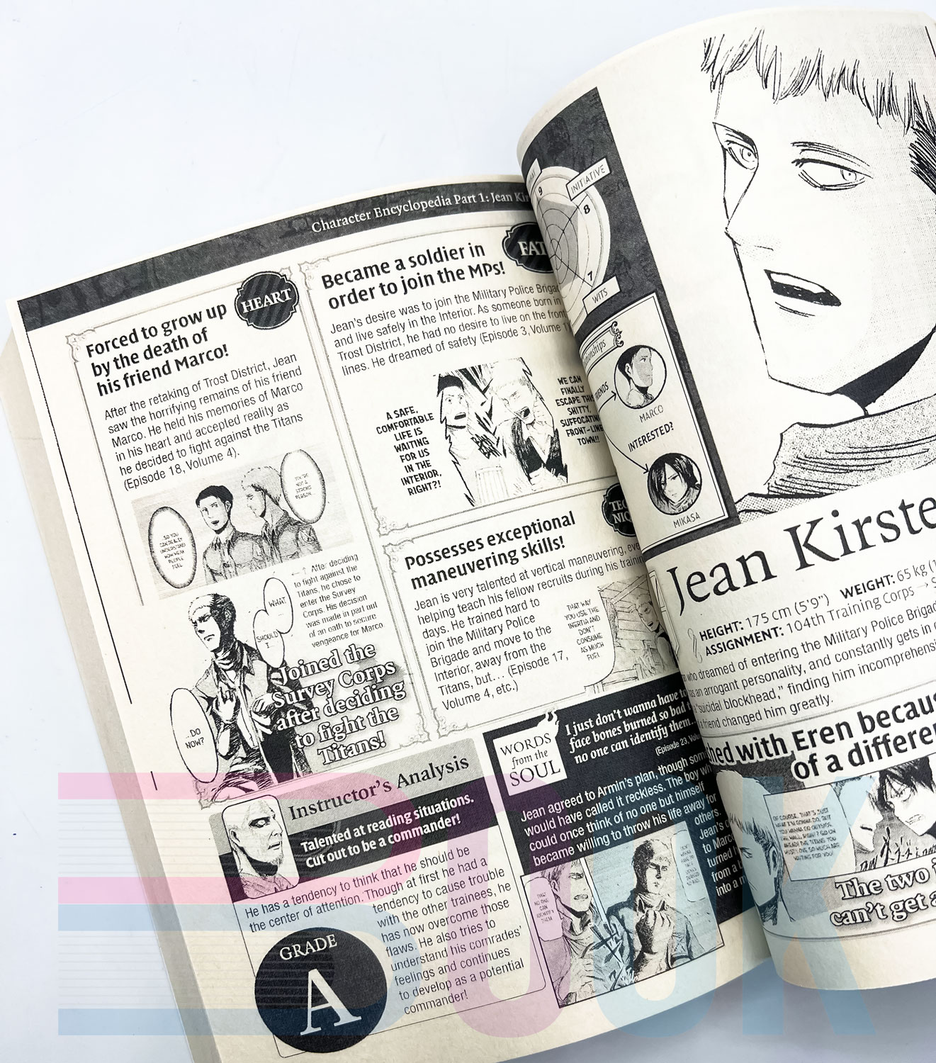 گایدبوک انیمه اتک آن تایتان Attack on Titan Guidebook: INSIDE & OUTSIDE - تصویر 11