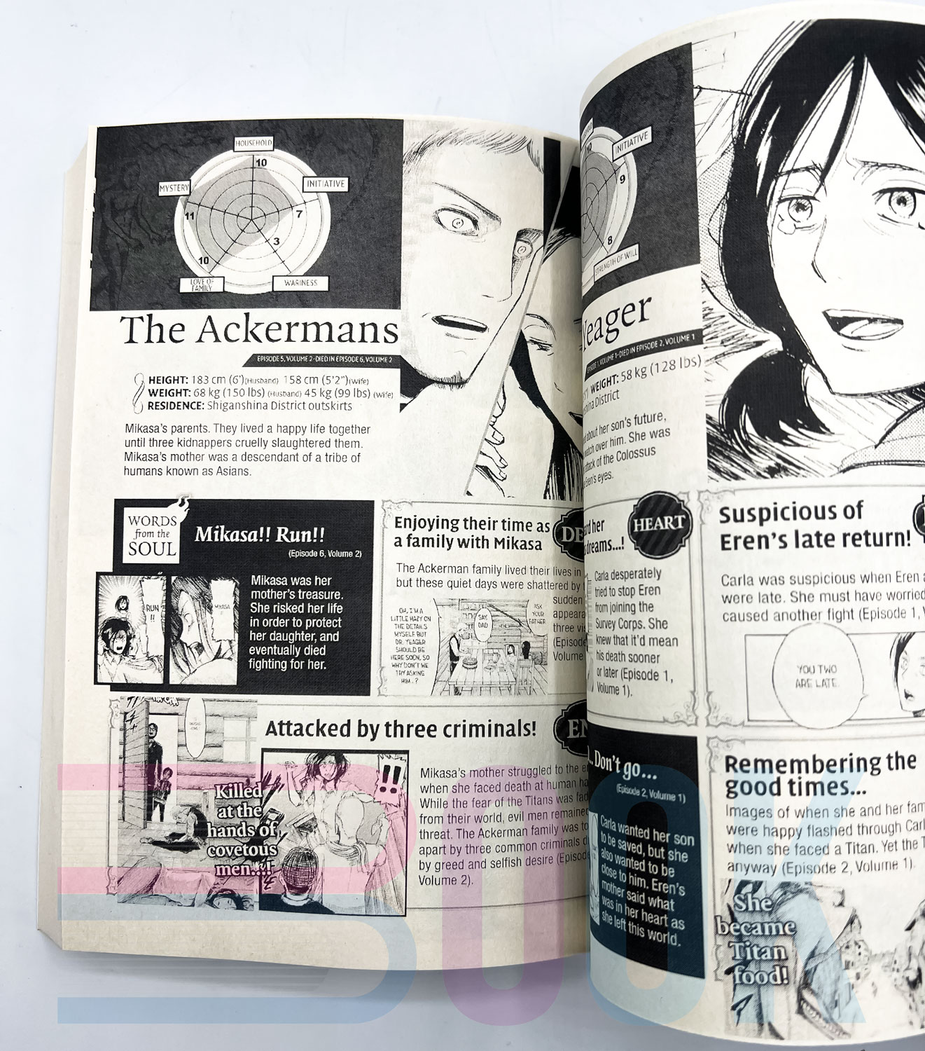 گایدبوک انیمه اتک آن تایتان Attack on Titan Guidebook: INSIDE & OUTSIDE - تصویر 12