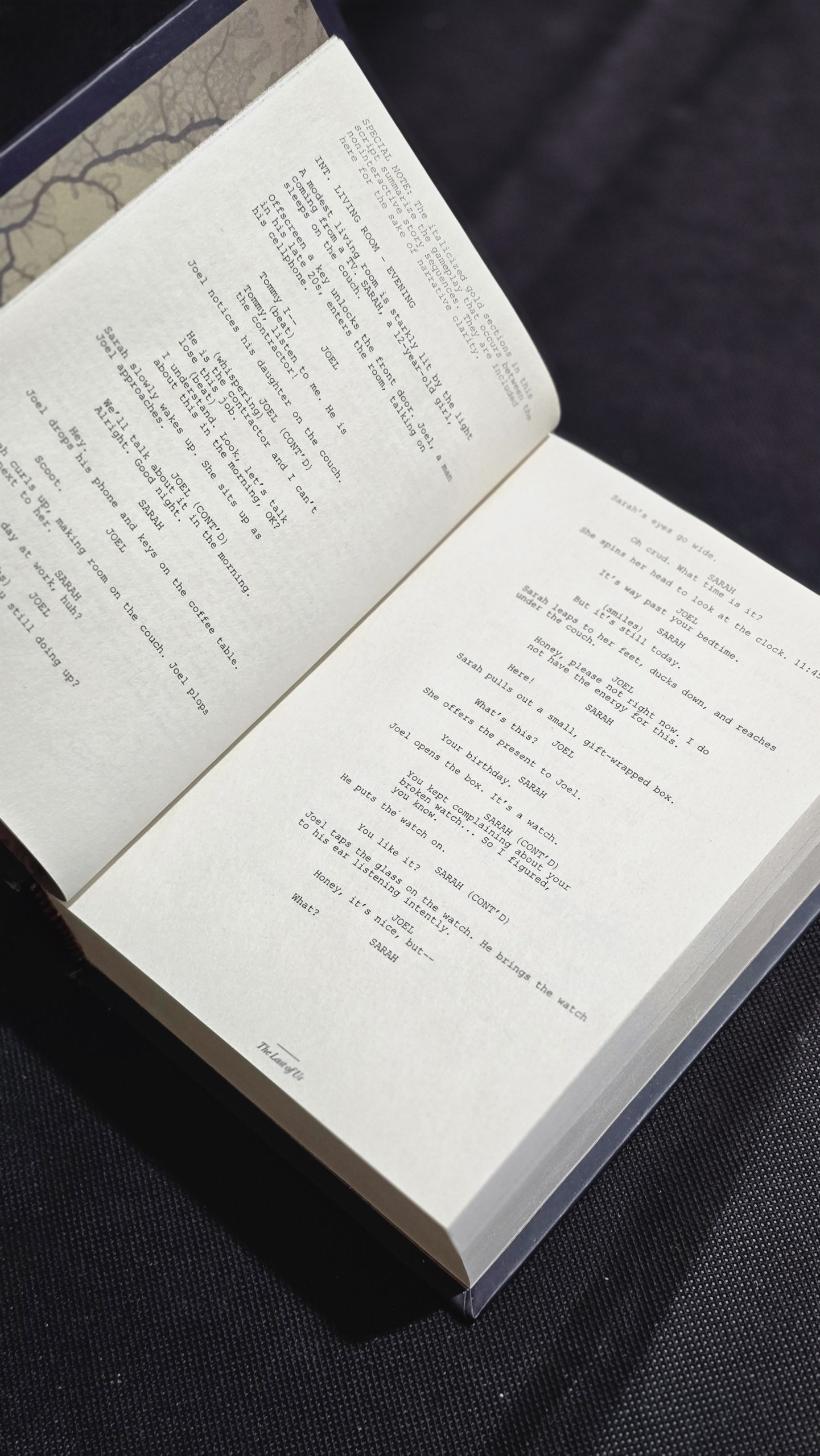 کتاب «The Last of Us: Part I and Part II Scripts»