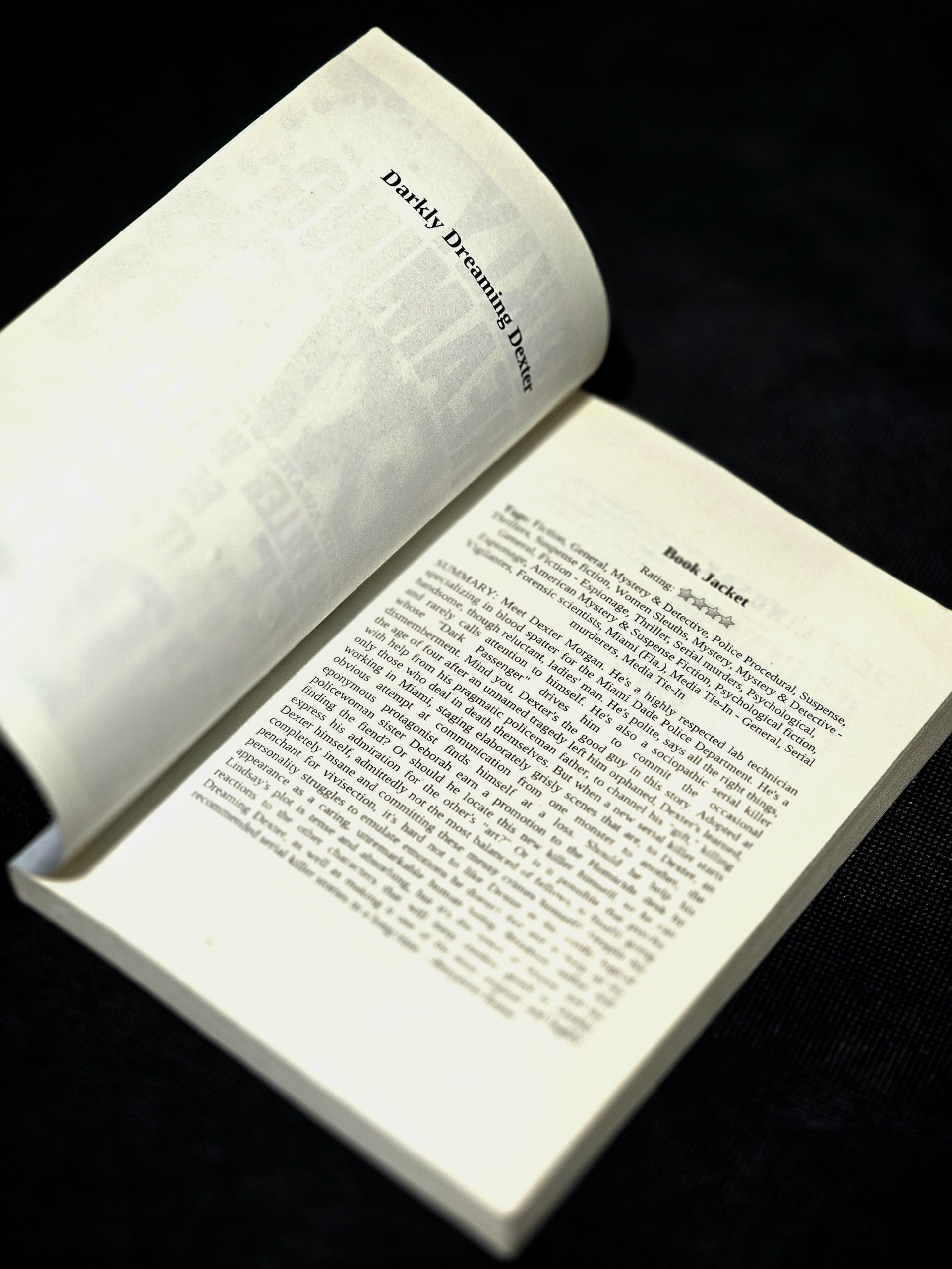 رمان دکستر Darkly dreaming Dexter Novel - تصویر 4