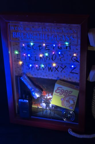 تابلوی استرنجر تینگز Stranger things Emergency box - 5