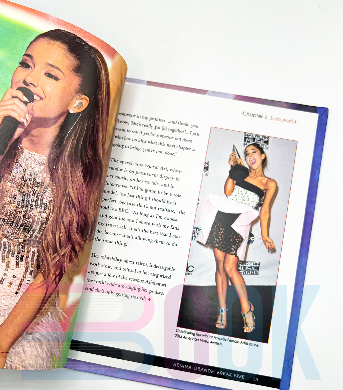 کتاب آریانا گرانده: رها شدن Ariana Grande: Break Free - تصویر 2
