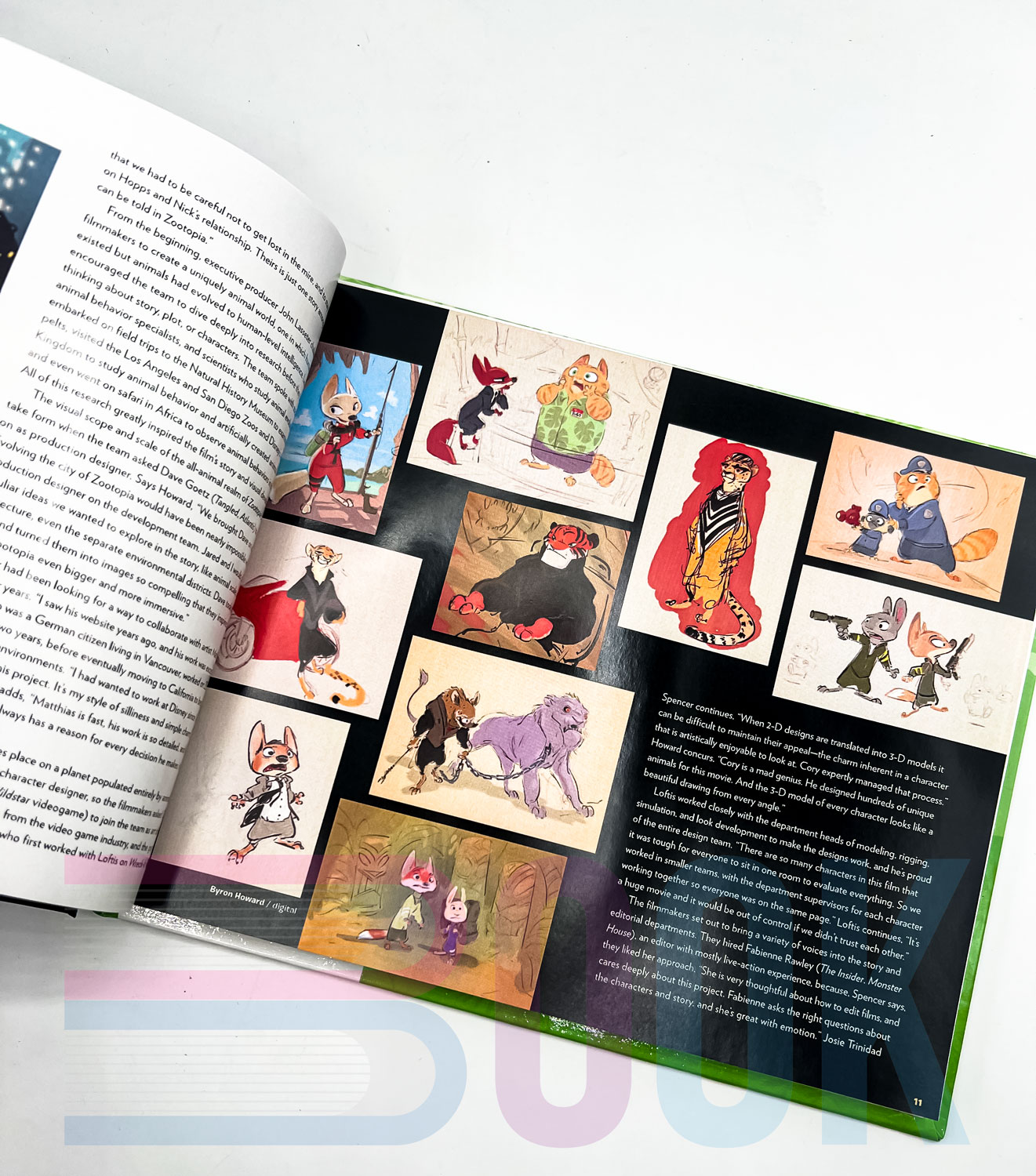 آرت بوک انیمشن زوتوپیا The Art of Zootopia - Image 2