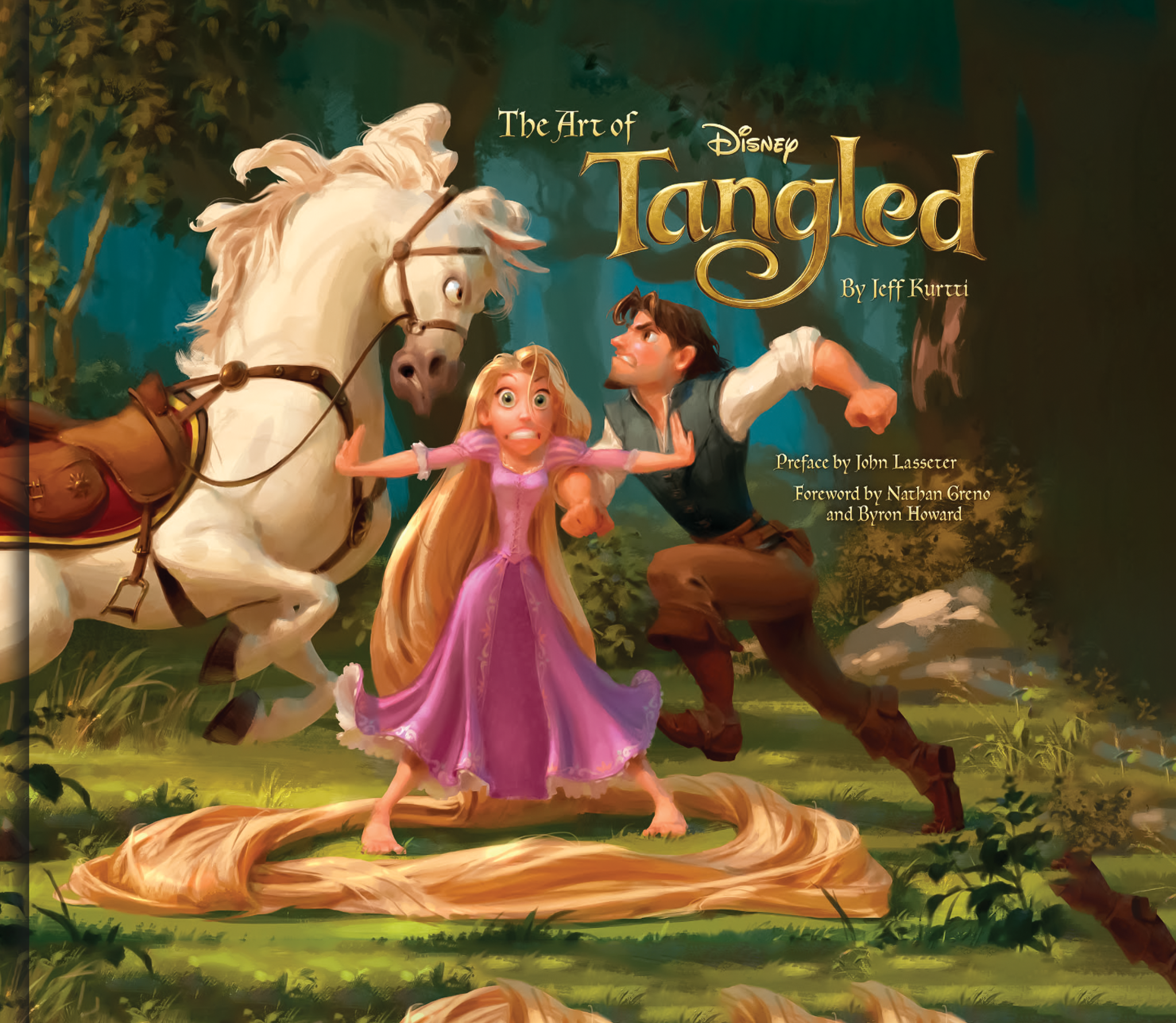 آرت بوک انیمشن گیسوکمند دیزنی The Art of Tangled (Disney)