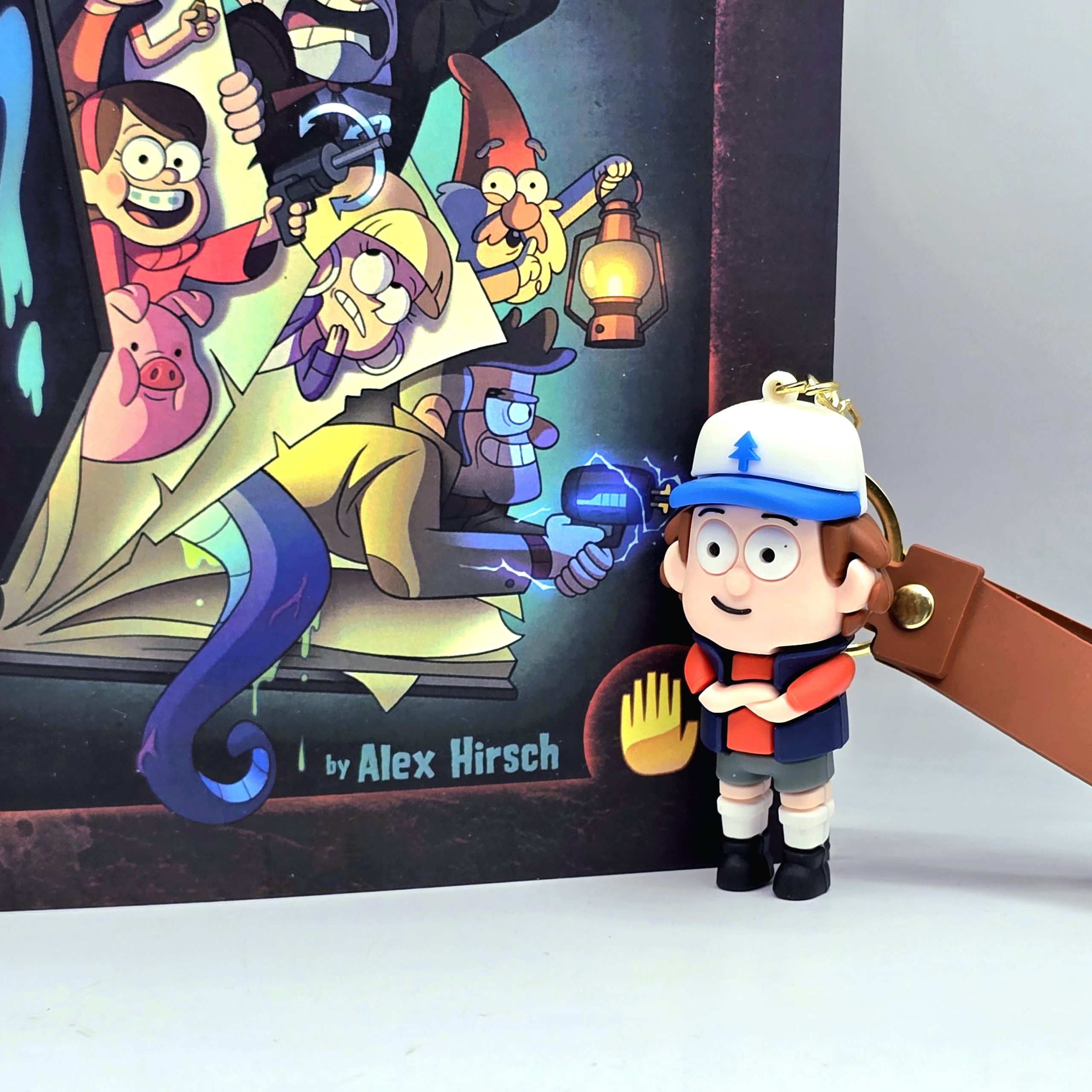 جاسوییچی آبشارجاذبه (دیپر) Gravity Falls Keychain - تصویر 2