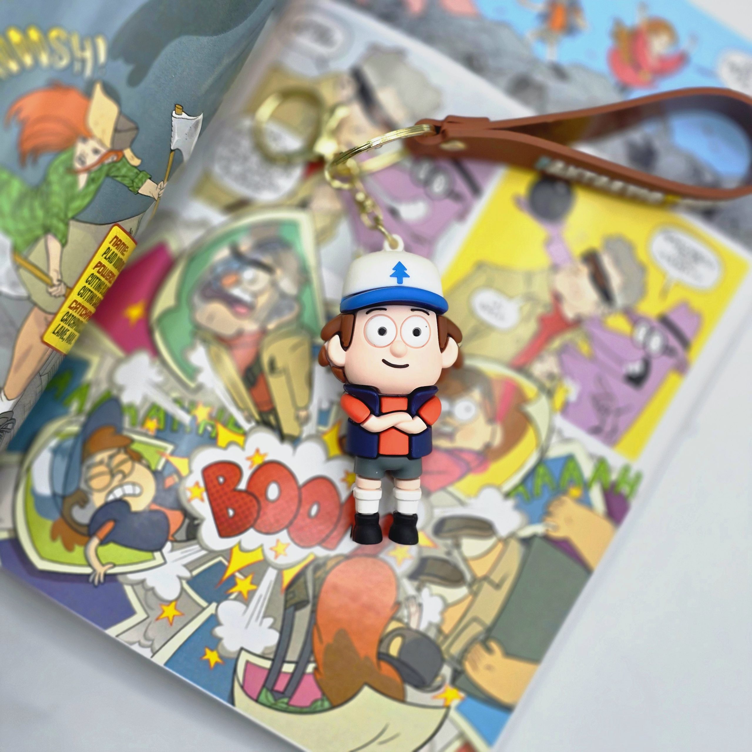 جاسوییچی آبشارجاذبه (دیپر) Gravity Falls Keychain - تصویر 4