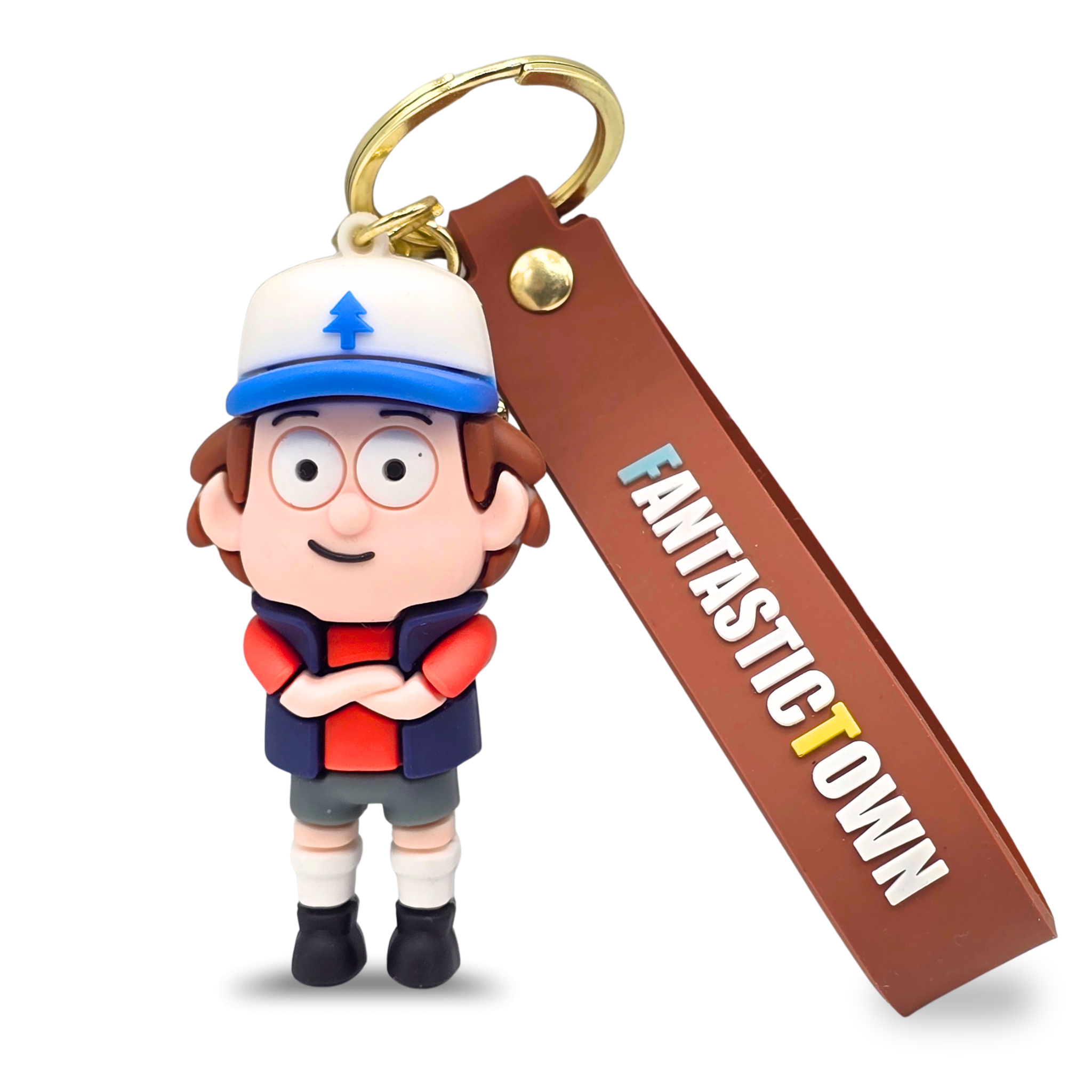 جاسوییچی آبشارجاذبه (دیپر) Gravity Falls Keychain