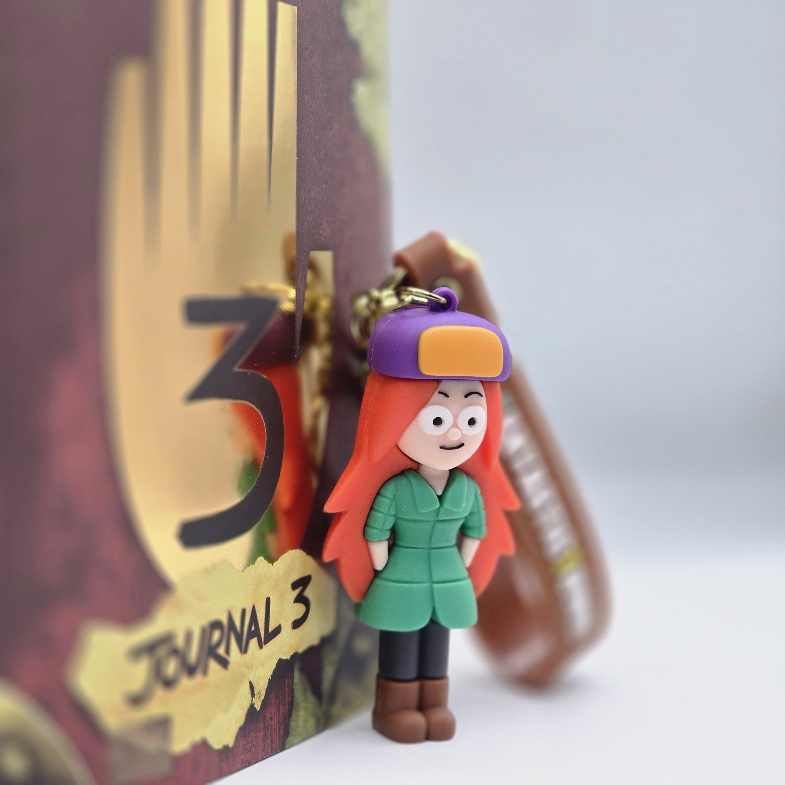 جاسوییچی آبشارجاذبه (وندی) Wendy Gravity Falls Keychain - تصویر 2