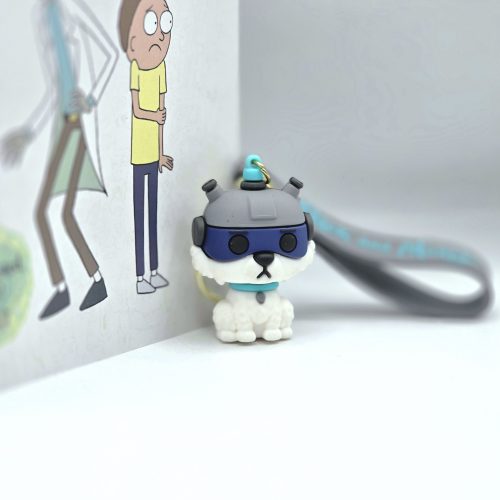 جاسوییچی سگ لانموور ریک اند مورتی Lawnmower Dog Keychain - 3