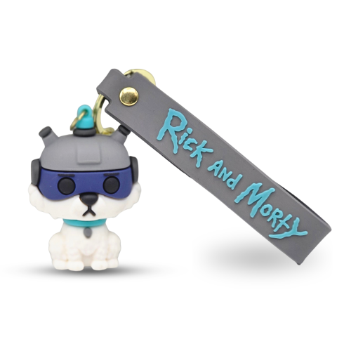 جاسوییچی سگ لانموور ریک اند مورتی Lawnmower Dog Keychain