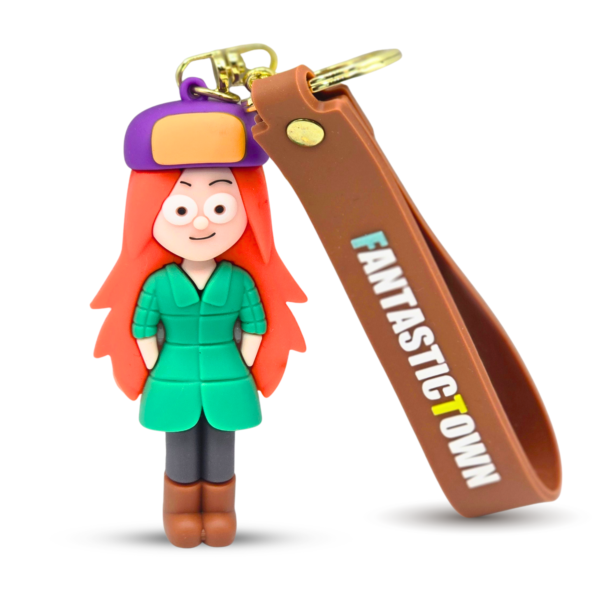 جاسوییچی آبشارجاذبه (وندی) Wendy Gravity Falls Keychain