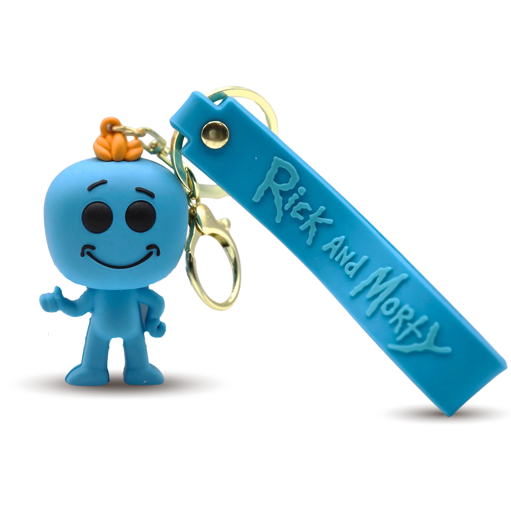 جاسوییچی مستر میسیکس Mr. Meeseeks Rick and Morty Keychain