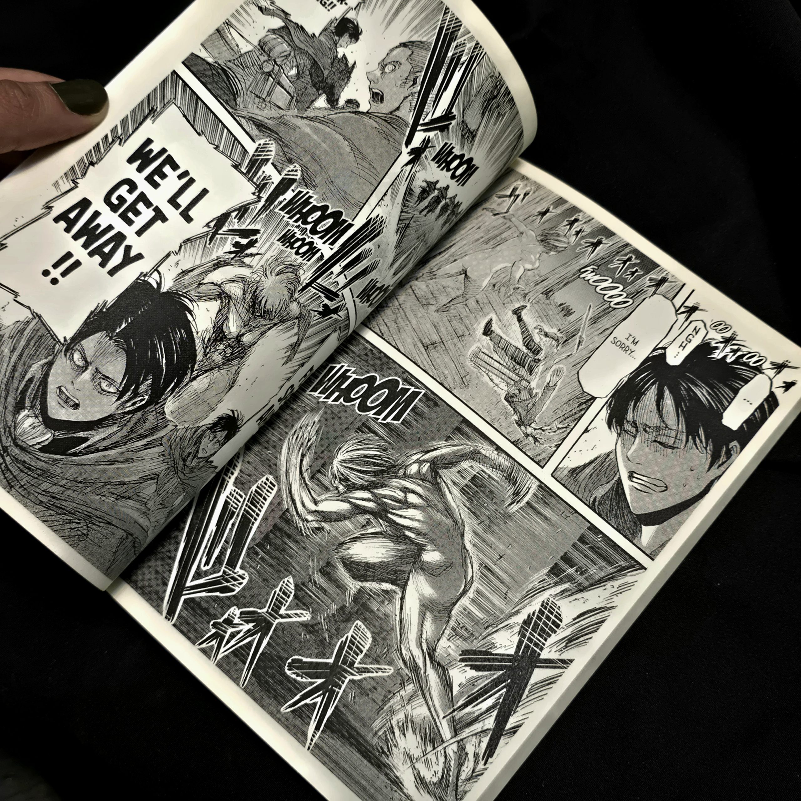 مجموعه مانگای انیمه اتک آن تایتان Attack on Titan manga 34 volumes - تصویر 4