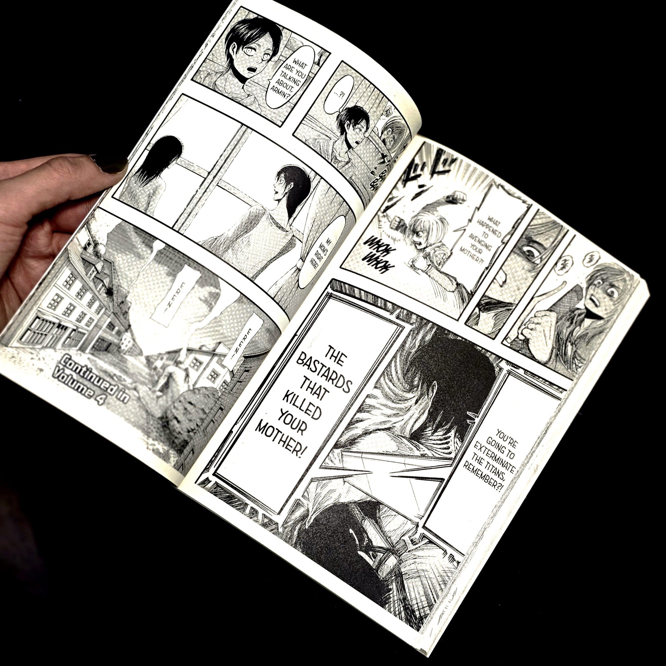 مجموعه مانگای انیمه اتک آن تایتان Attack on Titan manga 34 volumes - تصویر 9
