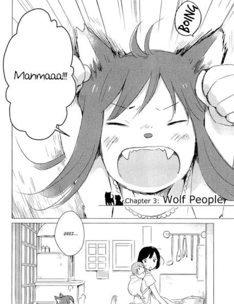 مانگای ولف چیلدرن / فرزندان گرگ (آمه و یوکی) Wolf Children: Ame & Yuki - Image 3